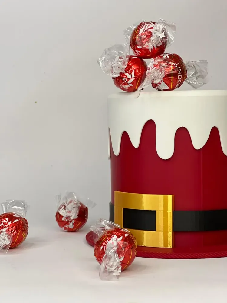 Foto real: Tigela Chapéu de Natal