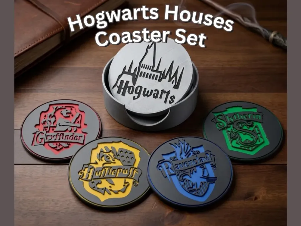 Porta-Copos das Casas de Hogwarts